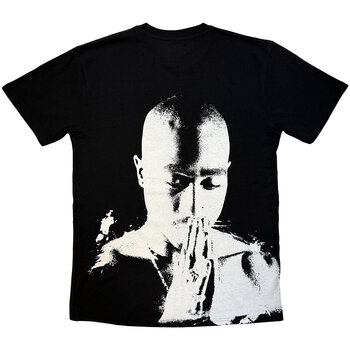 Tričko 2Pac Prayer AOP (Back Print) Black M Tričko - 2