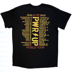 Tričko AC/DC PWR-UP Logo World Tour '24-'25 (Back Print & Ex-Tour) - 1