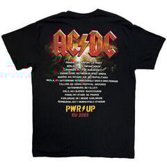T-Shirt AC/DC Angus Horns EU Tour '25 (Back Print & Ex-Tour) - 1