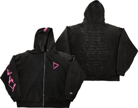 Hoodie Ed Sheeran Play (Back & Sleeve Print) Black L Hoodie - 2