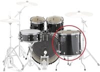 Yamaha RDP2F5BLG Rydeen Black Glitter Set akustičnih bubnjeva