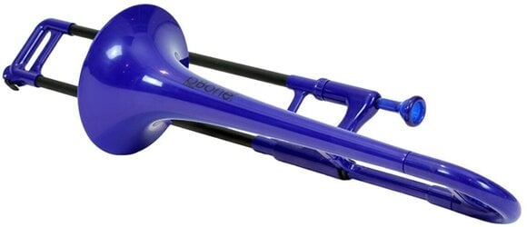 Пластиковий тромбон pBone 700639 Mini Blue Пластиковий тромбон - 3