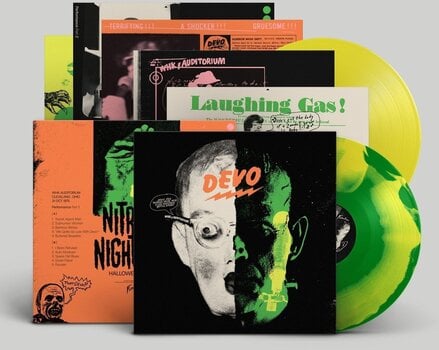 Vinüülplaat Devo - Nitrous Nightmare Halloween Live 1975 (Green/Lemon Inkspot Coloured) (2 LP) - 2