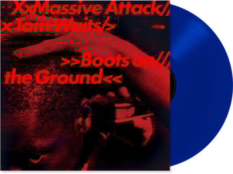 Schallplatte Massive Attack & Tom Waits - Boots On The Ground (Limited Edition) (Random Red, White, Blue Coloured) (12" SP) - 2