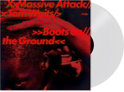 Schallplatte Massive Attack & Tom Waits - Boots On The Ground (Limited Edition) (Random Red, White, Blue Coloured) (12" SP) - 4