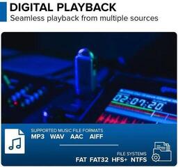 Stołowy DJ odtwarzacz Gemini MDJ-500 - 7