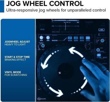 Reproductor DJ de escritorio Gemini MDJ-900 Reproductor DJ de escritorio - 7