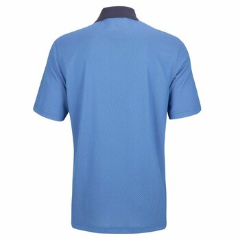 Polo Shirt Golfino Chamonix Henley Blue 52 - 2