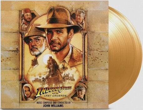 Vinyl Record John Williams - Indiana Jones and the Last Crusade (Sand Coloured) (2 LP) - 2