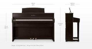Ψηφιακό Πιάνο Kawai CA701EP Black Polished Ψηφιακό Πιάνο - 1