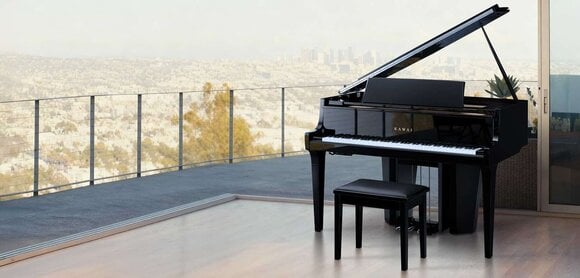 Ψηφιακό πιάνο με ουρά Kawai Novus NV12 Ψηφιακό πιάνο με ουρά Black Polished - 3