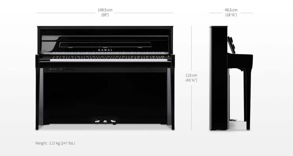 Ψηφιακό Πιάνο Kawai Novus NV6 Black Polished Ψηφιακό Πιάνο - 2
