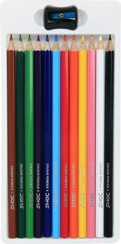 Crayon de couleur DOMS N80431 Coffret crayons de couleur 12 pcs + Sharpener - 2