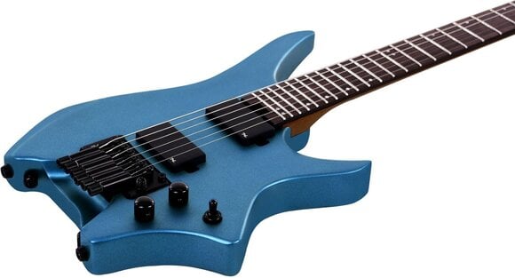 Gitara headless HILS Guitars HN5 NEXT Emerald Blue Metallic Gitara headless (Jak nowe) - 4