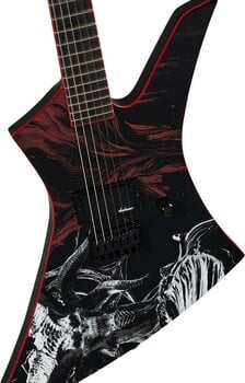 Elektrická kytara Jackson X Series Kelly KE HT AH Diablo Elektrická kytara - 5