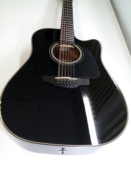 12 stygų akustinė-elektrinė gitara Takamine GD30CE-12 Black 12 stygų akustinė-elektrinė gitara (Kaip naujas) - 2