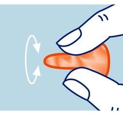 Earplugs OHROPAX COLOR Earplugs, in tube 2 pcs Peach Earplugs - 1
