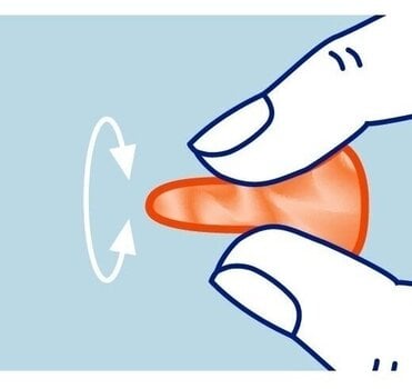 Earplugs OHROPAX COLOR Earplugs, in tube 2 pcs Peach Earplugs - 2