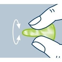 Earplugs OHROPAX Young Earplugs 10 pcs Green Earplugs - 3