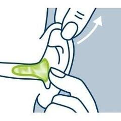 Earplugs OHROPAX Young Earplugs 10 pcs Green Earplugs - 3
