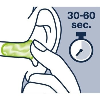 Earplugs OHROPAX Young Earplugs 10 pcs Green Earplugs - 5