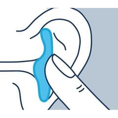 Earplugs OHROPAX Silicon Aqua Earplugs 6 pcs Blue Earplugs - 4