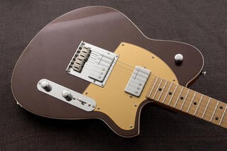 Elektrisk gitar Reverend Guitars Charger Cleancut Metallic Bordeaux Elektrisk gitar - 1