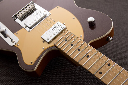 Elektrisk gitar Reverend Guitars Charger Cleancut Metallic Bordeaux Elektrisk gitar - 3