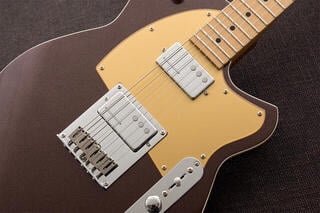 Elektrisk gitar Reverend Guitars Charger Cleancut Metallic Bordeaux Elektrisk gitar - 4