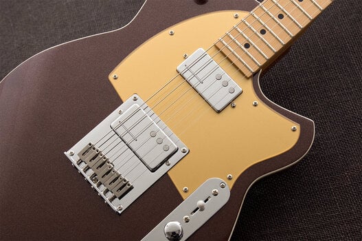 Elektrisk gitar Reverend Guitars Charger Cleancut Metallic Bordeaux Elektrisk gitar - 5