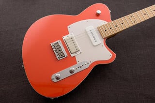 Chitarra Elettrica Reverend Guitars Charger H90 Feisty Red Chitarra Elettrica - 4