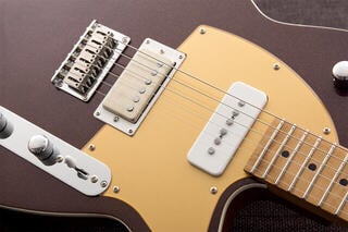 Elektrisk gitar Reverend Guitars Charger H90 Metallic Bordeaux Elektrisk gitar - 4