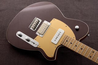 Elektrisk gitar Reverend Guitars Charger H90 Metallic Bordeaux Elektrisk gitar - 5