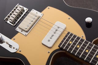 Elektriska gitarrer Reverend Guitars Charger H90 Midnight Black Elektriska gitarrer - 1