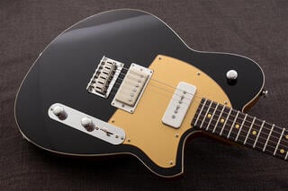 Elektriska gitarrer Reverend Guitars Charger H90 Midnight Black Elektriska gitarrer - 2