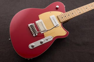 Chitarra Elettrica Reverend Guitars Charger H90 Wilkinson Metallic Cherry Chitarra Elettrica - 5