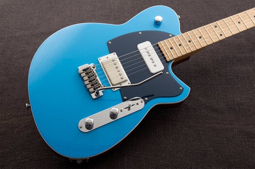 Elektrisk gitar Reverend Guitars Charger H90 Wilkinson Ohana Blue Elektrisk gitar - 4