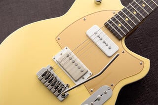 Chitarra Elettrica Reverend Guitars Charger H90 Wilkinson Powder Yellow Chitarra Elettrica - 1