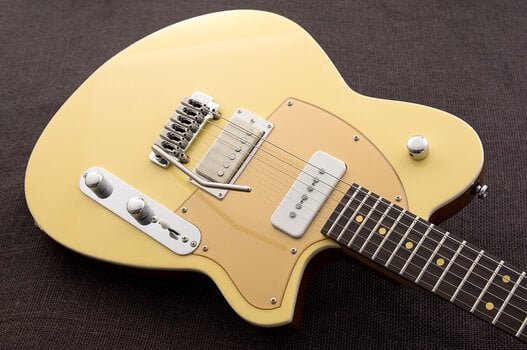 Chitarra Elettrica Reverend Guitars Charger H90 Wilkinson Powder Yellow Chitarra Elettrica - 6