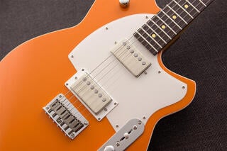 Elektriska gitarrer Reverend Guitars Charger HH Baked Orange Elektriska gitarrer - 1