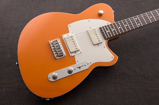 Elektriska gitarrer Reverend Guitars Charger HH Baked Orange Elektriska gitarrer - 3