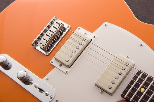 Elektriska gitarrer Reverend Guitars Charger HH Baked Orange Elektriska gitarrer - 4
