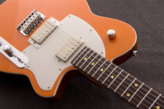 Elektriska gitarrer Reverend Guitars Charger HH Baked Orange Elektriska gitarrer - 6