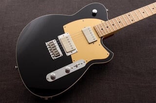 Električna gitara Reverend Guitars Charger HH Midnight Black Električna gitara - 4