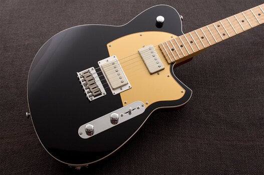 Električna gitara Reverend Guitars Charger HH Midnight Black Električna gitara - 5