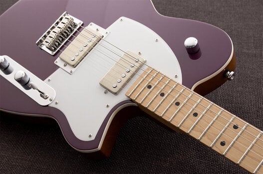 Elektriska gitarrer Reverend Guitars Charger HH Purple Punch Elektriska gitarrer - 4