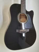 Takamine GD30CE-12 Black 12-strängad akustisk elgitarr