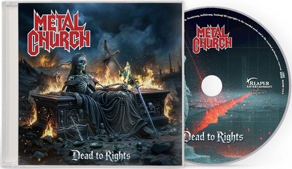 Музичний компакт-диск Metal Church - Dead To Rights (Lyric Booklet) (CD) - 2