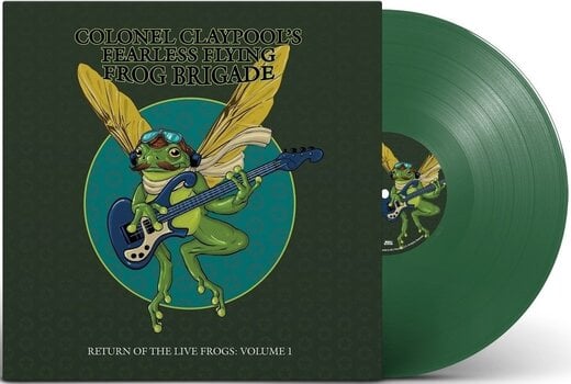 Vinyylilevy Les Claypool's Fearless Flying Frog Brigade - Return Of The Live Frogs: Volume 1 (Green Coloured) (LP) - 2