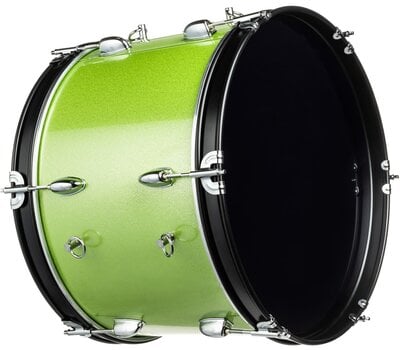 Marching Drum NRG Crowd Power Jubeltrumma 18" Green Strike - 2